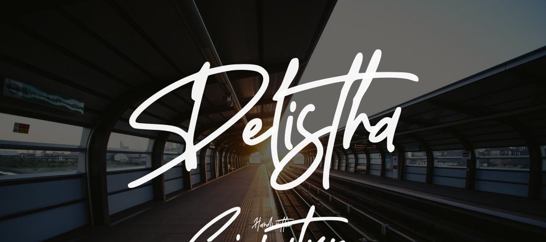 Delistha Signature Font