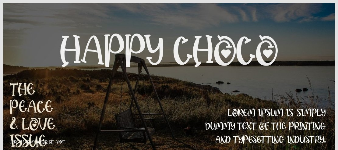 Happy Choco Font