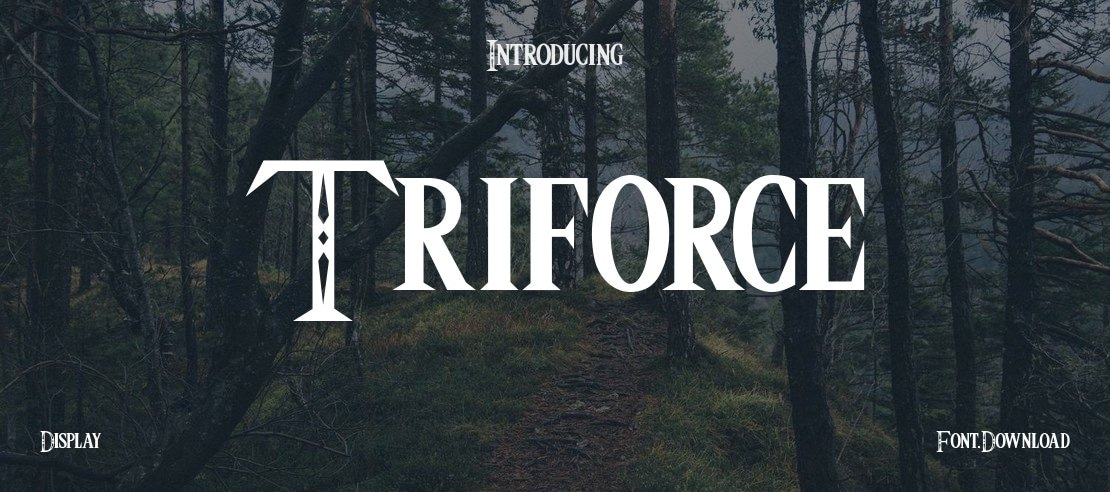 Triforce Font