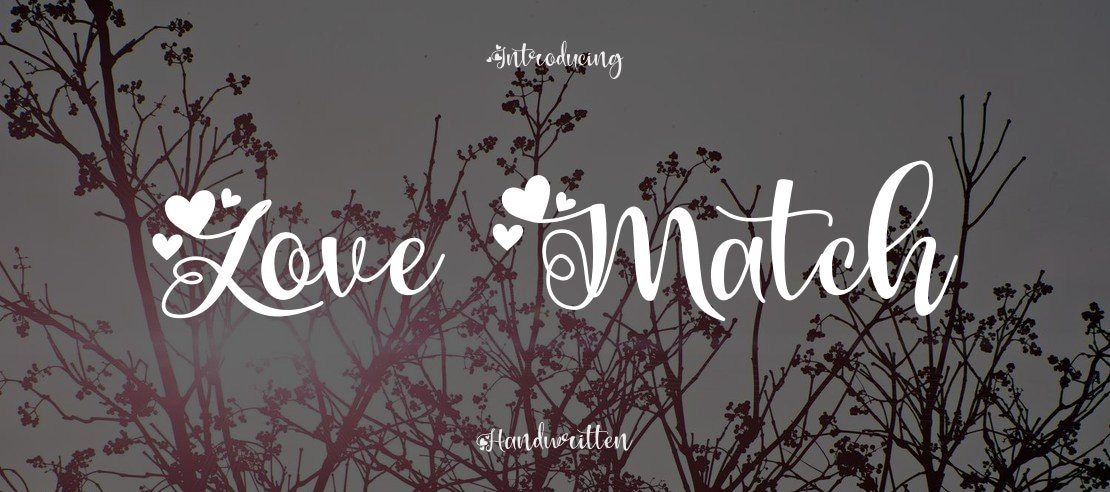 Love Match Font