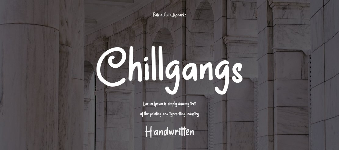 Chillgangs Font