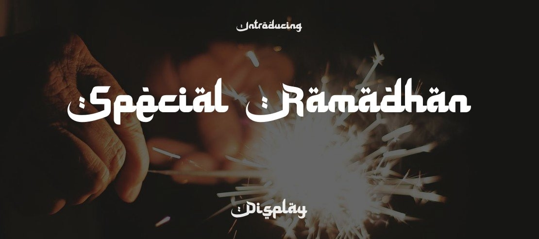 Special Ramadhan Font