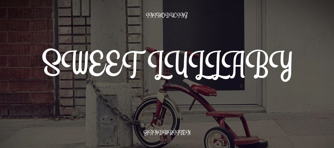 Sweet Lullaby Font