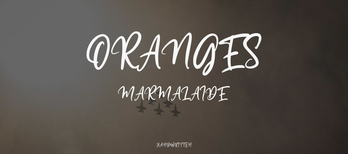 Oranges Marmalaide Font