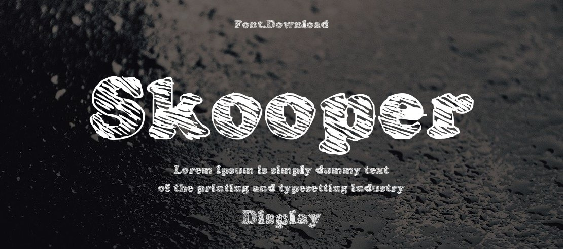 Skooper Font