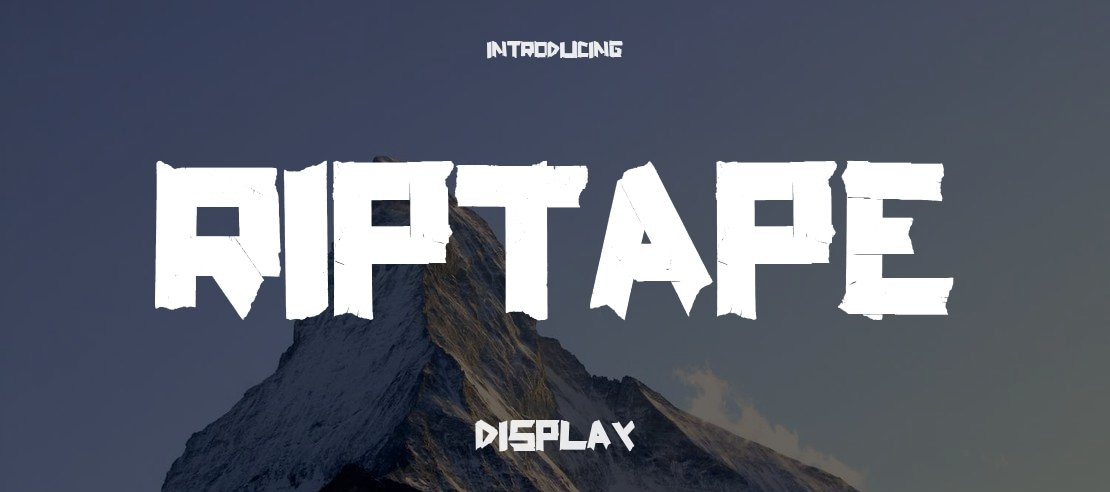 RipTape Font Family