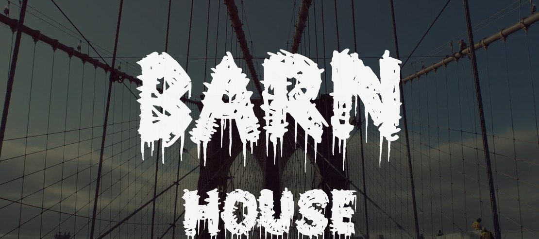 Barn House Font