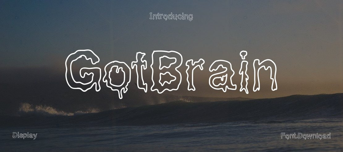 GotBrain Font