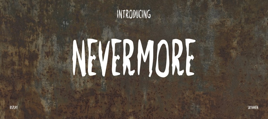 Nevermore Font