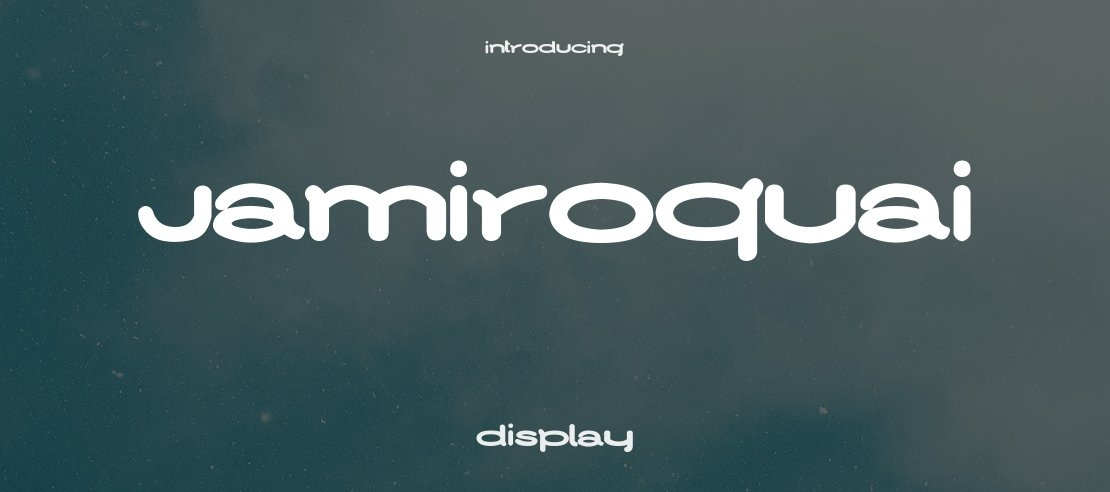 Jamiroquai Font