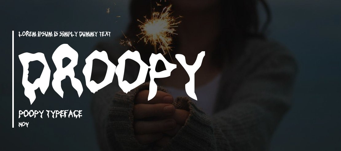 Droopy Poopy Font