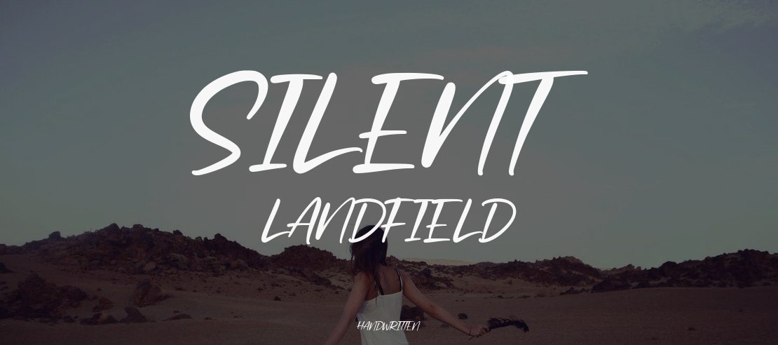 Silent Landfield Font