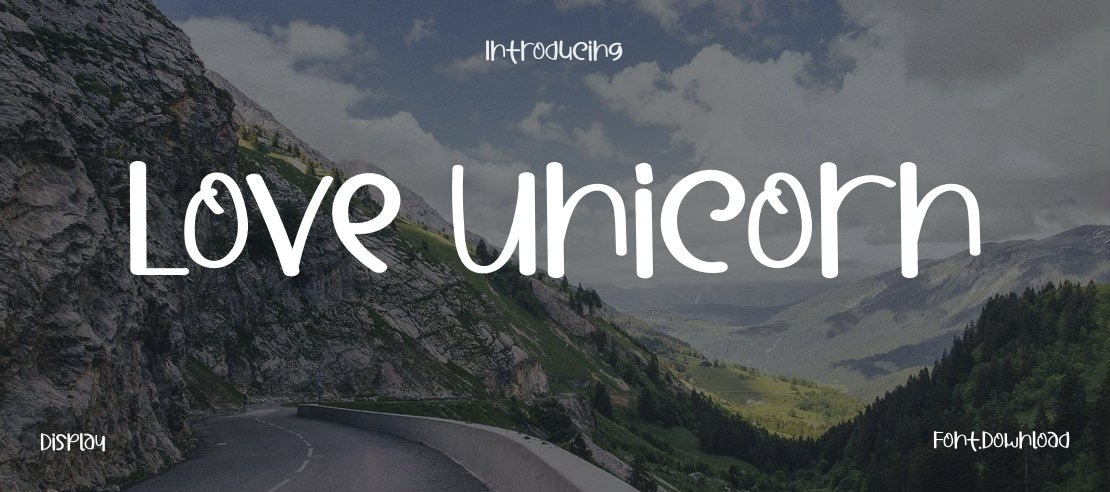 Love Unicorn Font