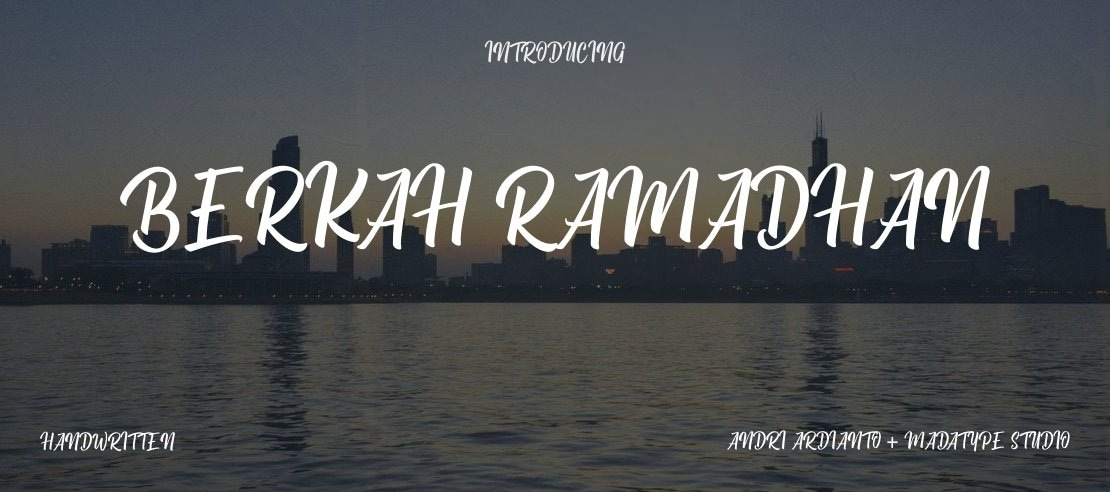 Berkah Ramadhan Font