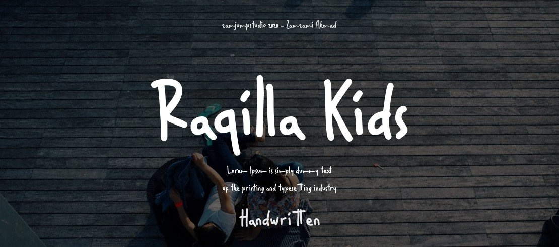 Raqilla Kids Font