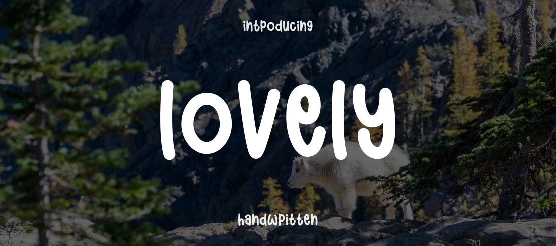 Lovely Font Family