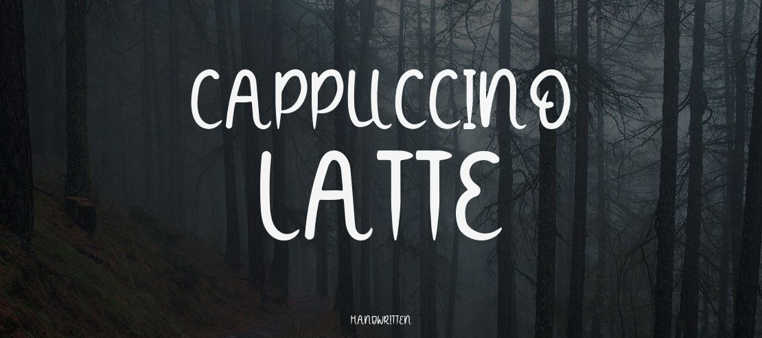 Cappuccino Latte Font