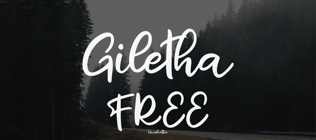 Giletha FREE Font