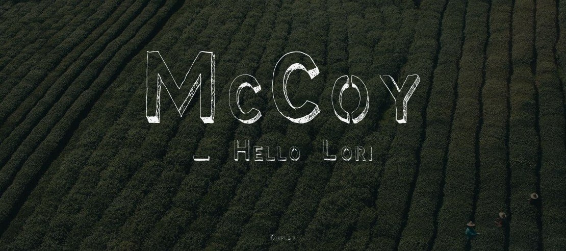 McCoy - Hello Lori Font
