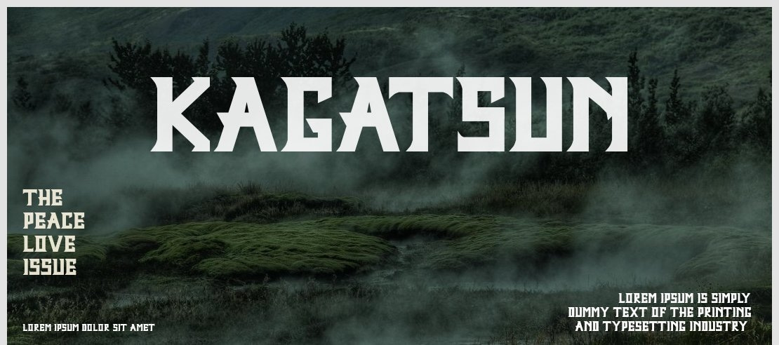 Kagatsun Font