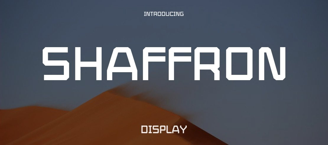 Shaffron Font