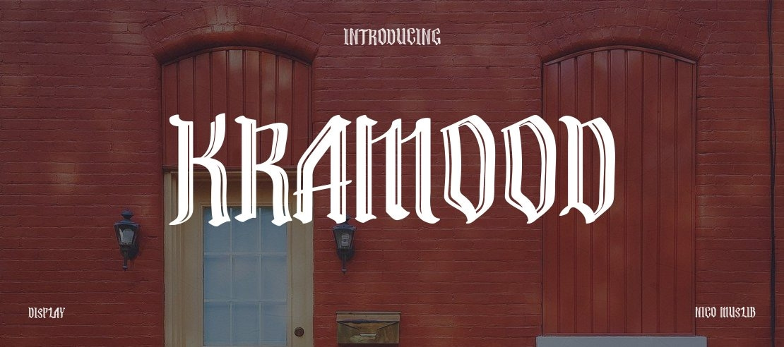 Kramood Font