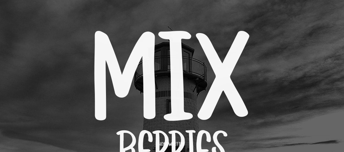 Mix Berries Font