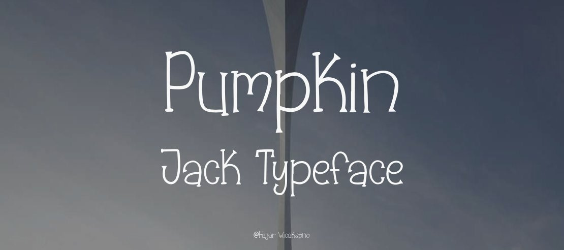 Pumpkin Jack Font