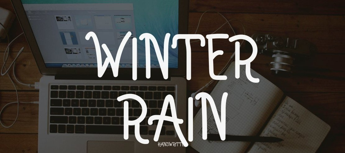 Winter Rain Font