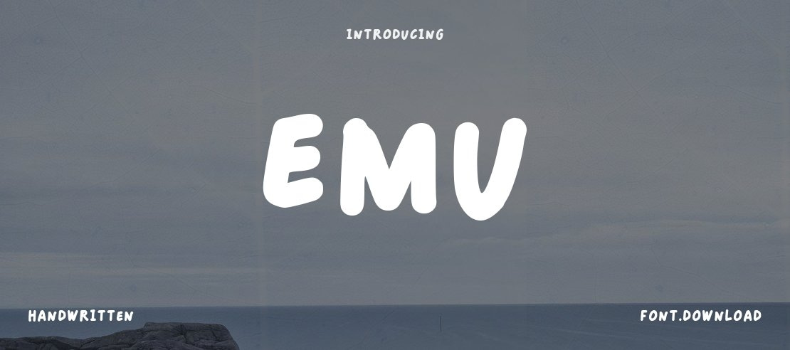 Emu Font