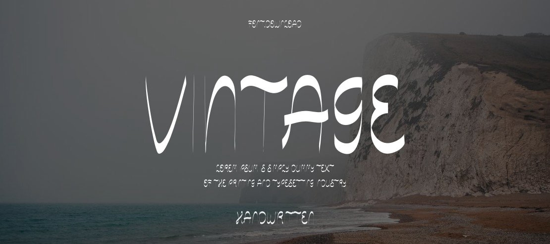 Vintage Font