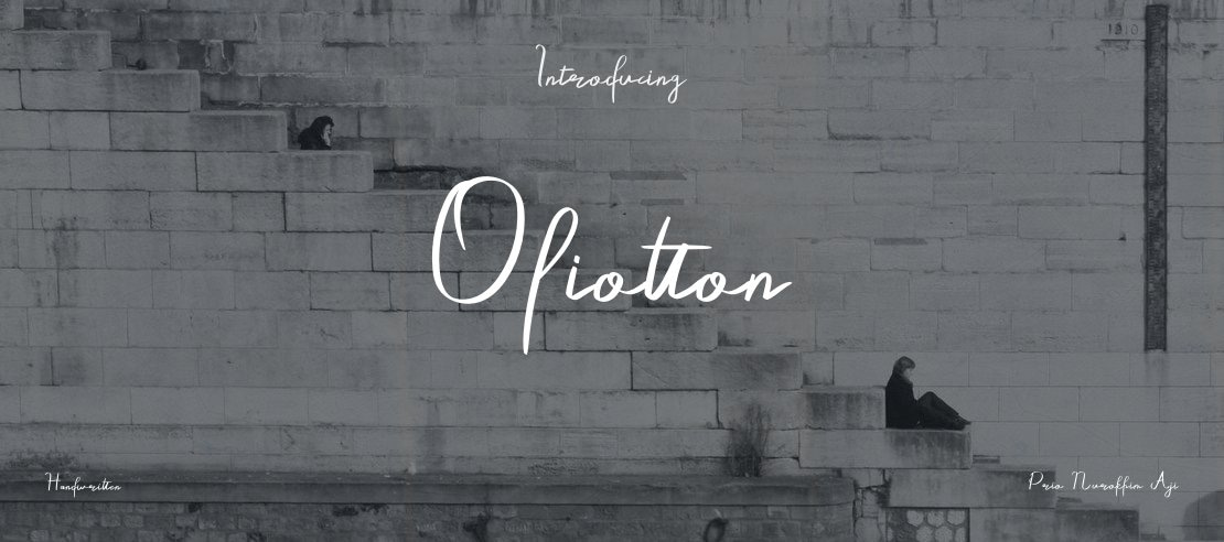 Oliotton Font