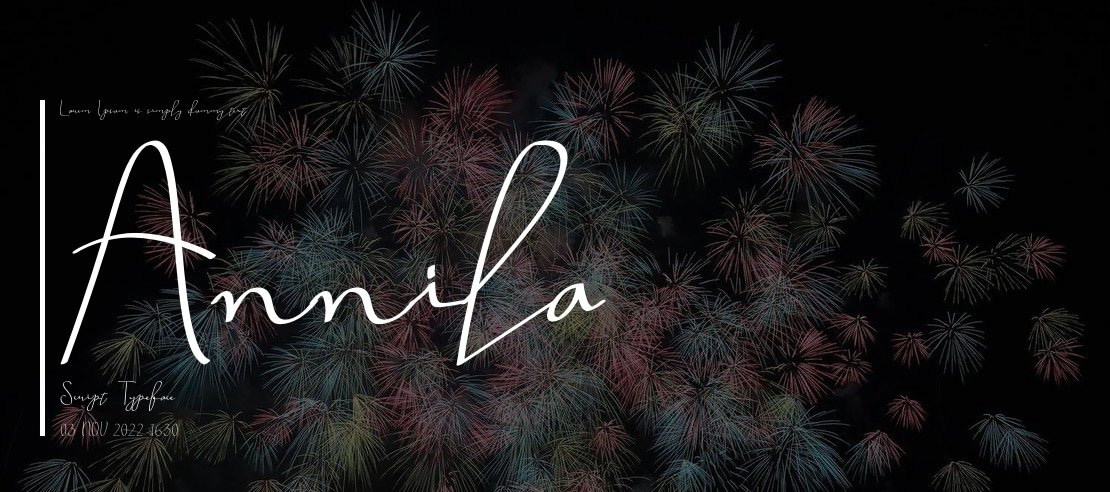 Annila Script Font