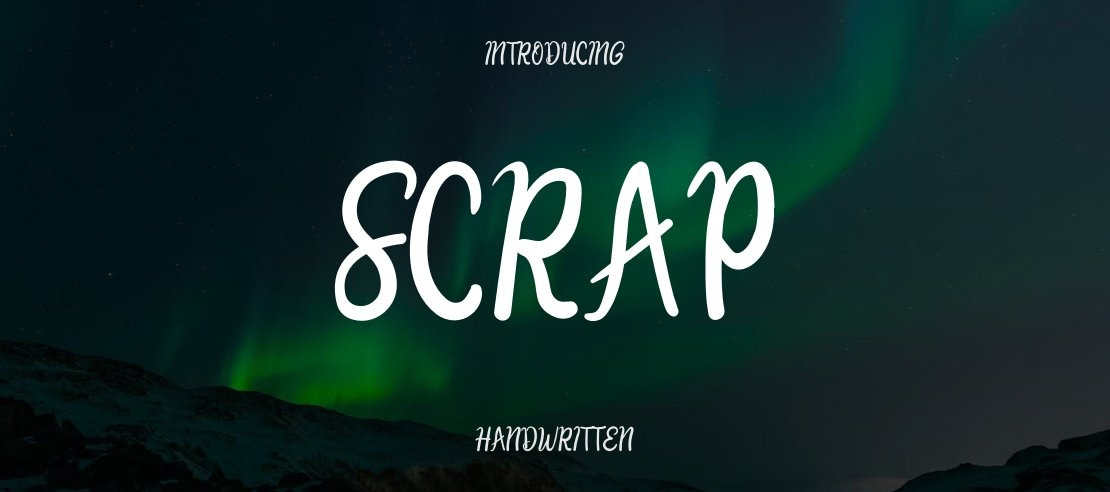 Scrap Font