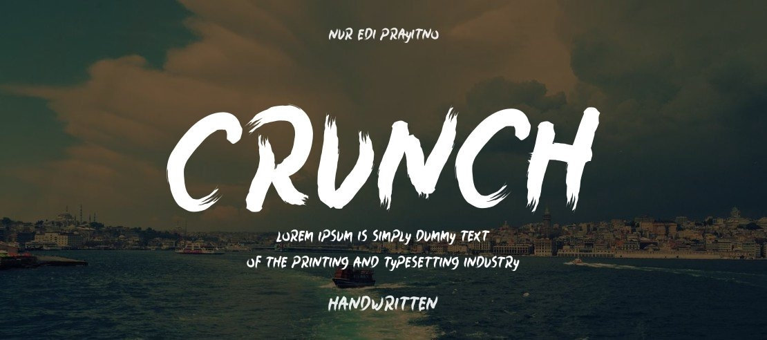 Crunch Font