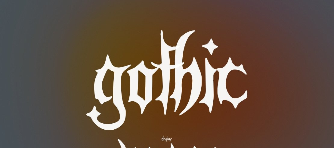 Gothic War Font