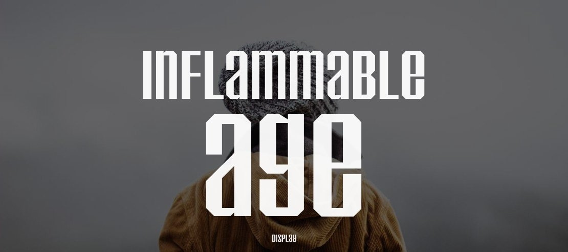 Inflammable Age Font