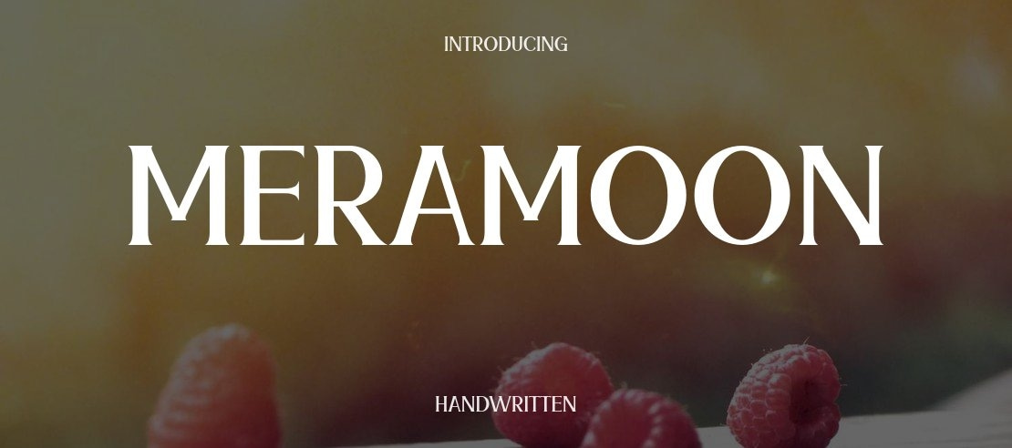 Meramoon Font