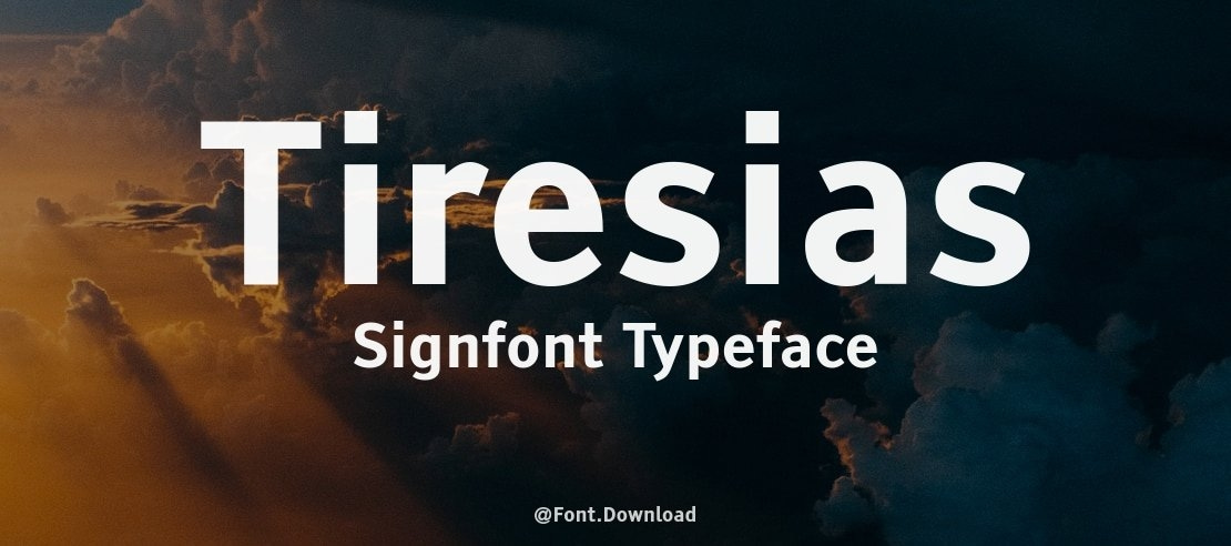 Tiresias Signfont Font Family