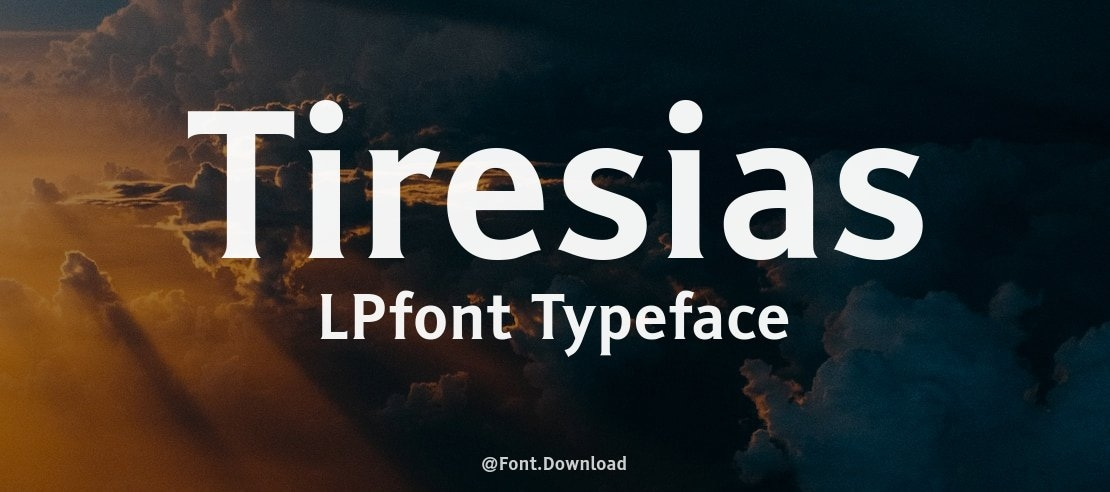 Tiresias LPfont Font Family