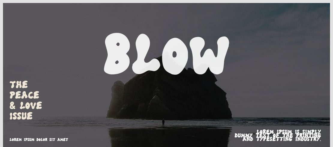 Blow Font