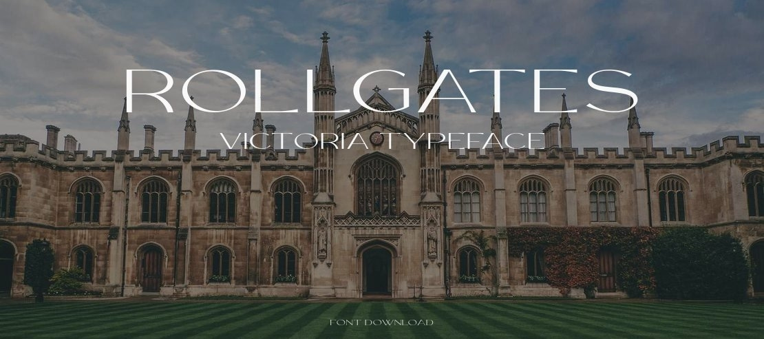 Rollgates Victoria Font