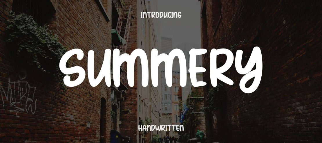 Summery Font