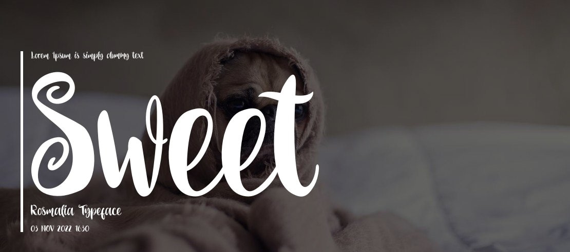 Sweet Rosmalia Font