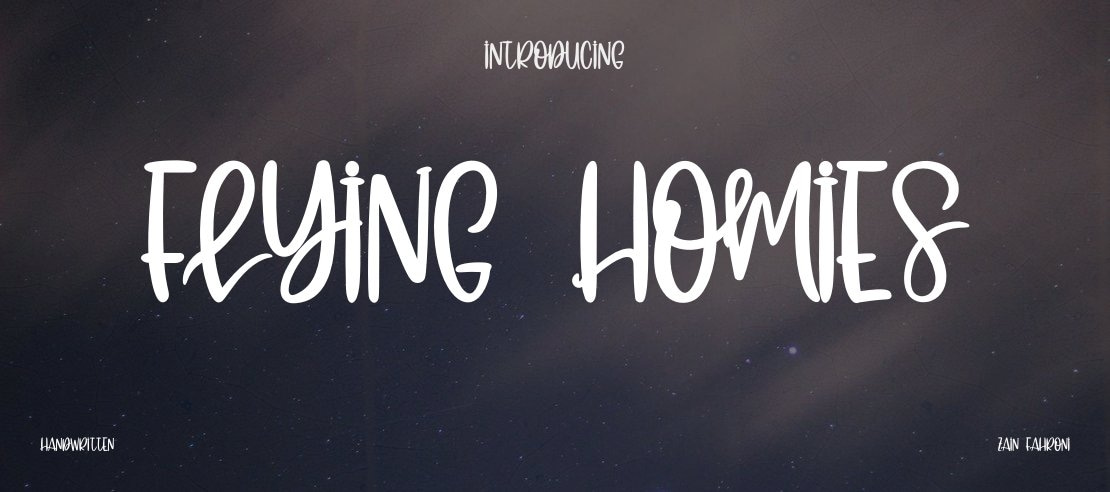 Flying Homies Font Family