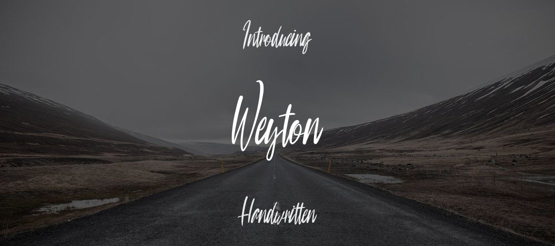 Weyton Font