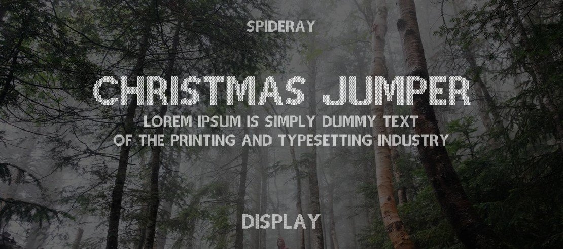 Christmas Jumper Font