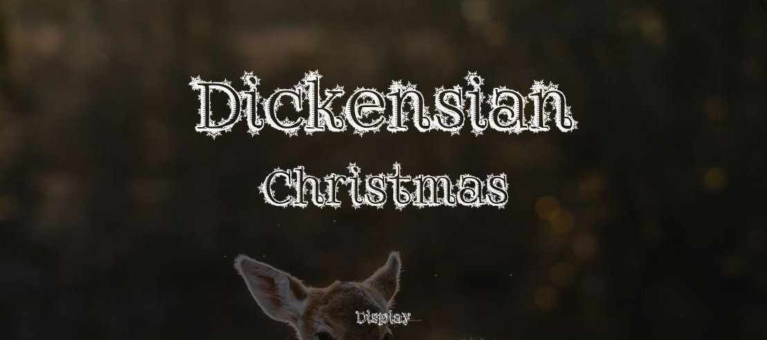 Dickensian Christmas Font