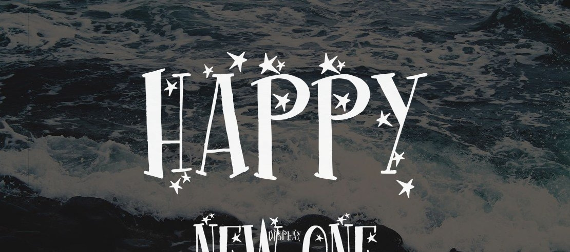 Happy New One Font