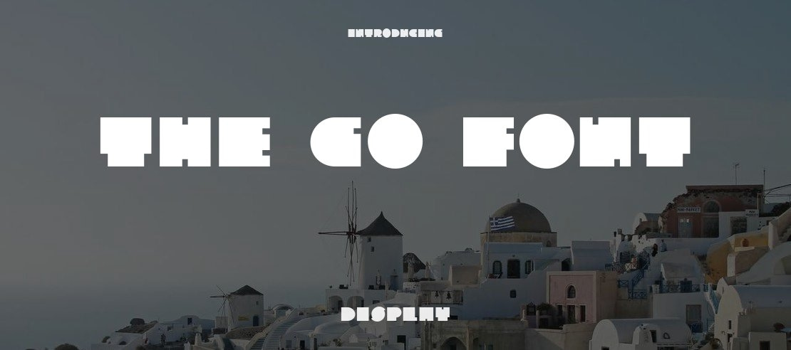The Go Font
